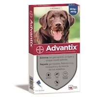 Advantix 4.0 ML Pipeta Antipulgas Perros 25 KG a más